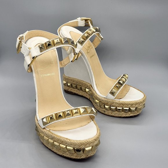 Christian Louboutin Cataclou Wedge Sandals